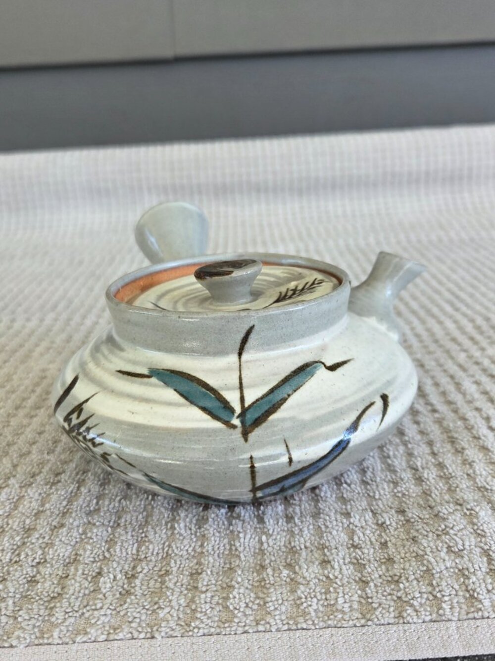 Japanese Kyusu Side Handle Pottery Green Tea Teapot
